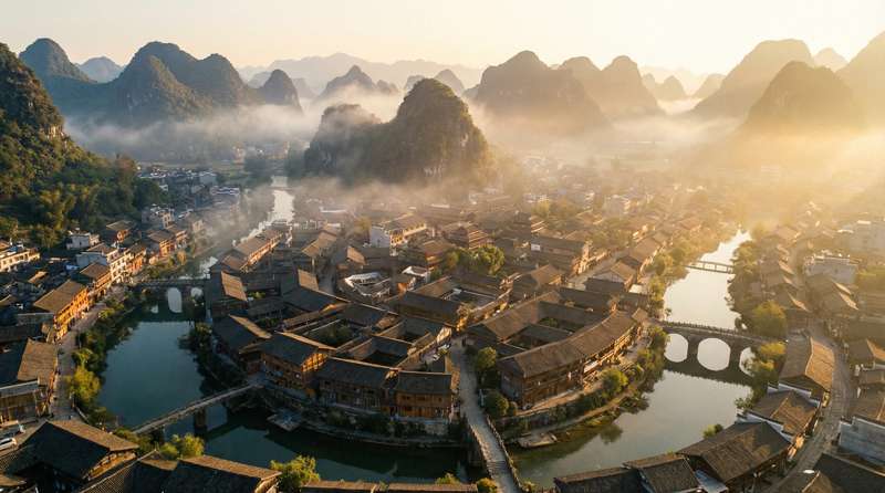 闺房密友视频-古镇晨曦