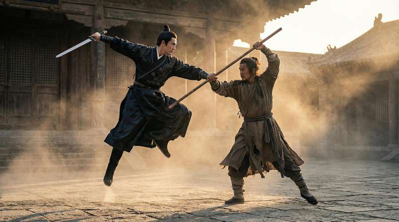 闺房密友视频-武侠短片